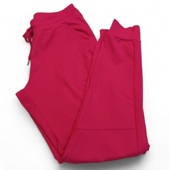 BuffBunny Collection Hot Pink High-Waist Athletic, Active Wear Joggers - Size M - Picture 7 of 15